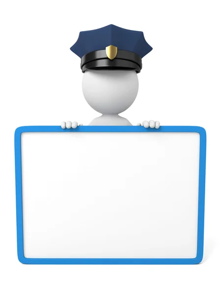 Bulletin, police, policeman, — Stock Photo, Image