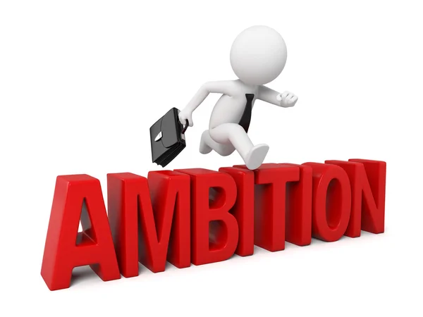 Ambíció, careerism, törekvés — Stock Fotó