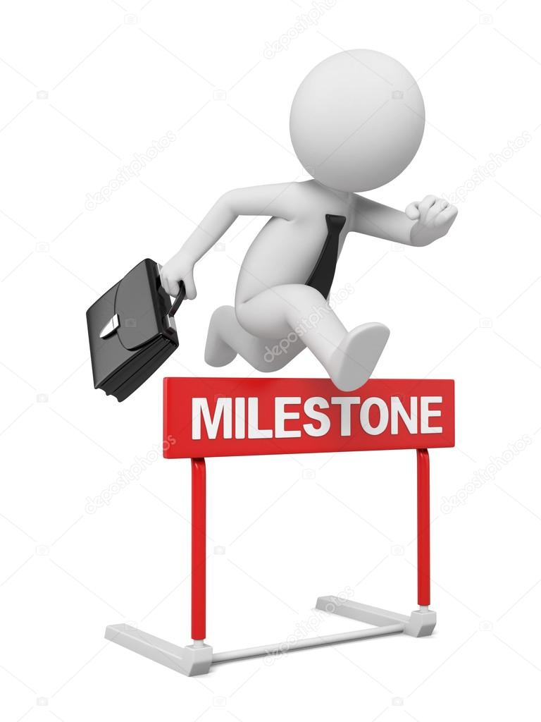 milestone, stage, landmark,