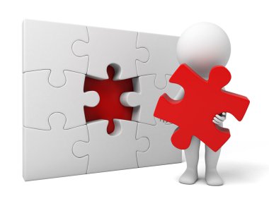 3D insanlar, tamamlama, bulmaca,