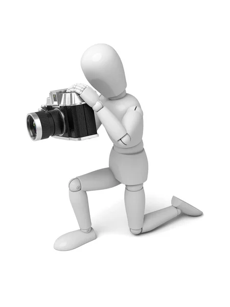 Camera,human, photo, — Stock Photo, Image