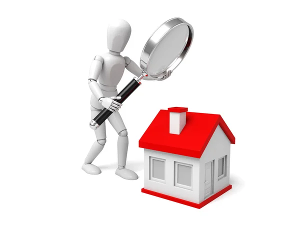 Search new house — Stock Photo, Image