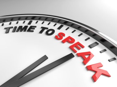 konuşmak için zaman