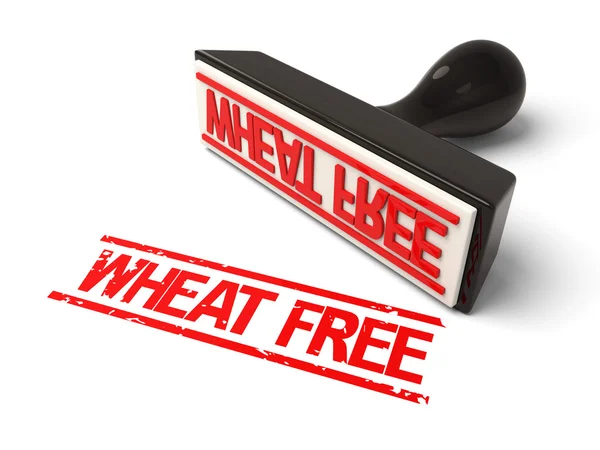 Wheat free,stamp, — Stock Photo, Image