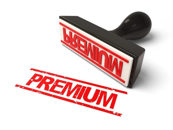 Premium,rubber stamp, — Stock Photo, Image