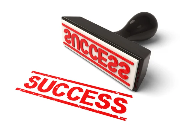 Éxito, éxito, sello — Foto de Stock