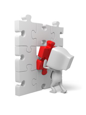 çözüm, puzzle, başarı,
