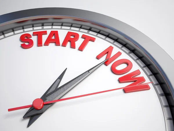 Start now,beginning, — Stock Photo, Image