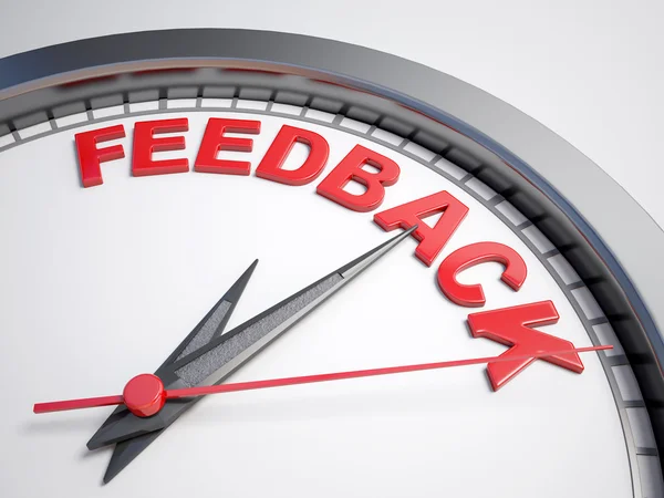 Time for feedback — Stock Photo, Image