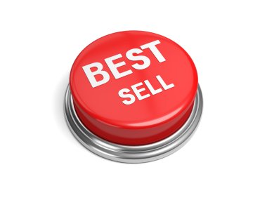 red button  best  sell clipart
