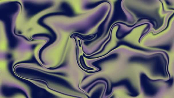 Abstract colored design of liquid marble texture — Stock Video