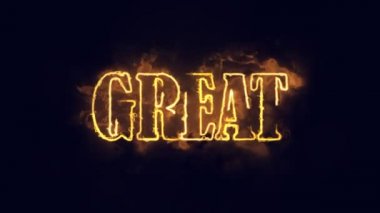 - Harika. Uzayda ışık ve ateş efektleriyle belirir.