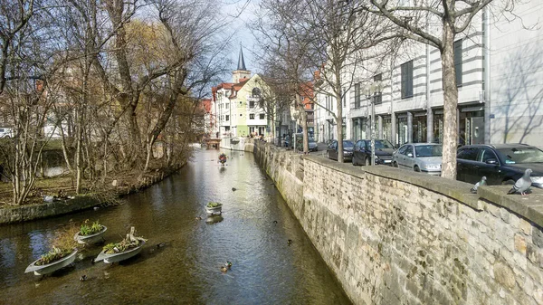 City canal Duitsland — Stockfoto