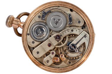 Clockwork eski cep saati