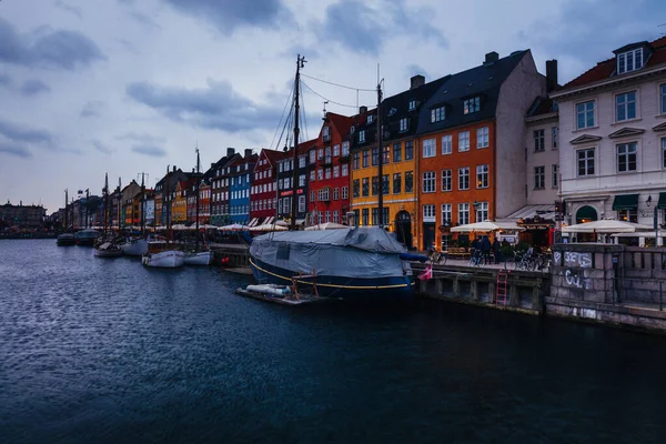 Port Nyhavn Copenhague Danemark Nord Europe — Photo