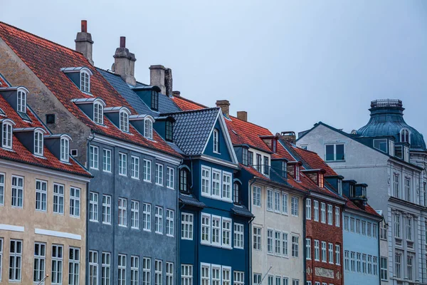 Porto Nyhavn Copenhaga Dinamarca Norte Europa — Fotografia de Stock