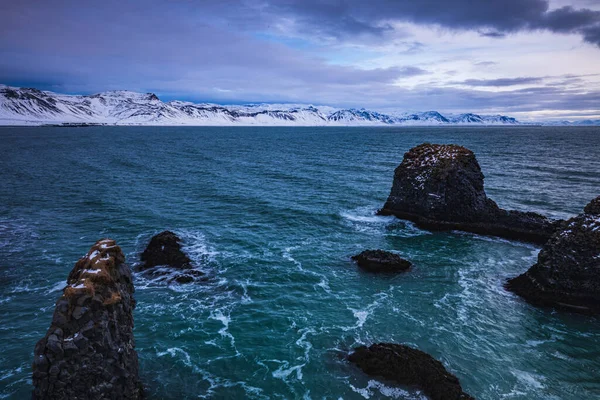 Gatklettur Islândia Oceano Atlântico Norte — Fotografia de Stock