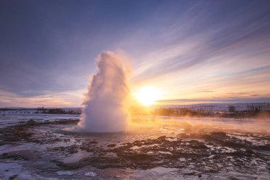 Geysir, İzlanda, Kuzey Atlantik Okyanusu