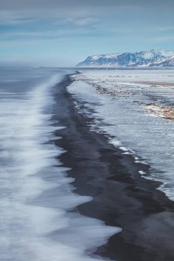 Dyrholaey Promontory, İzlanda, Kuzey Atlantik Okyanusu