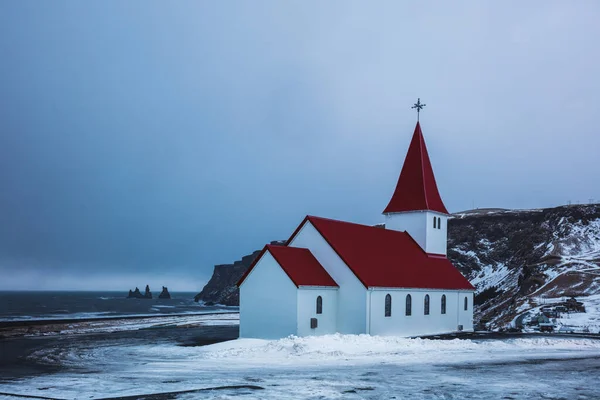 Église Luthérienne Vik Islande Europe — Photo