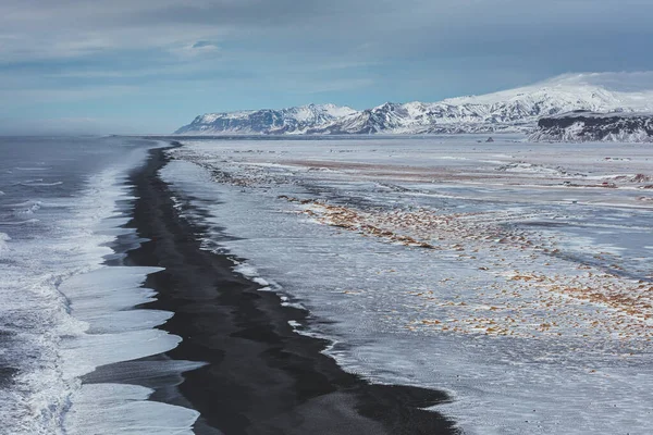 Dyrholaey Promontory Zlanda Kuzey Atlantik Okyanusu — Stok fotoğraf