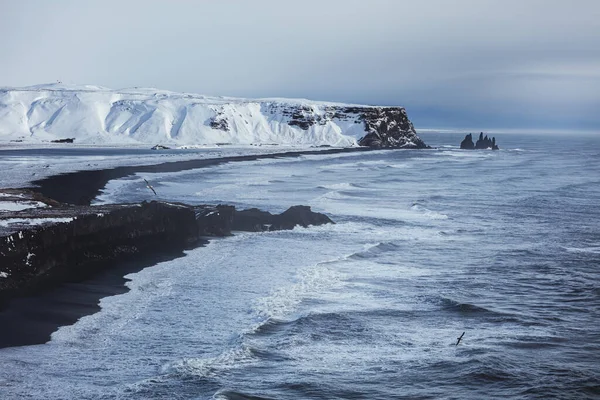 Dyrholaey Promontory Iceland North Atlantic Ocean — Stock Photo, Image