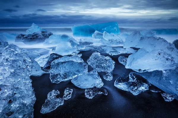 ダイヤモンドビーチ アイスランド 北大西洋 — ストック写真