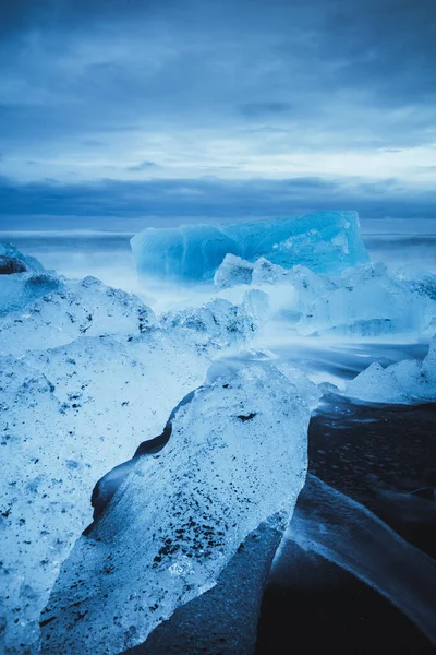 Diamond Beach Iceland North Atlantic Ocean — Stock Photo, Image
