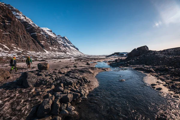 Голубые Ледяные Пещеры Леднике Джокульсарлон Исландия Северный Атлантический Океан — стоковое фото