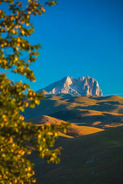 Vista Corno Grande Abruzzo Itália — Fotografia de Stock