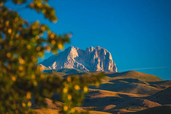 Vista Corno Grande Abruzzo Itália — Fotografia de Stock