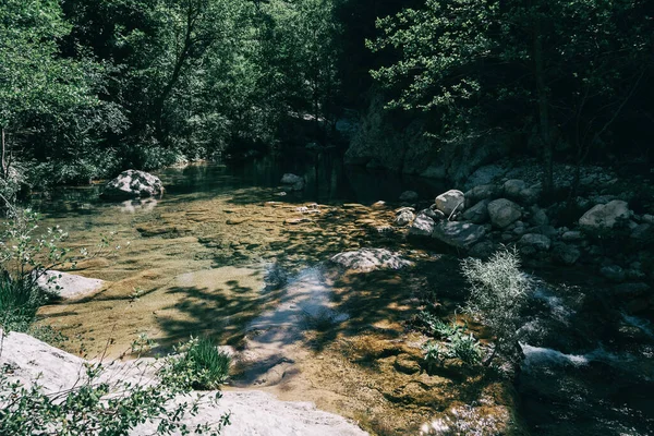 Paysage Montagnes Verdoyantes Sadernes Catalonie Espagne — Photo