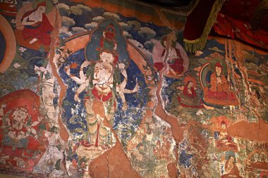 Budist manastırları Ladakh ve Zanskar (Jammu ve kaşmir / Hindistan )