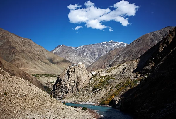 MONASTERIAS PRESUPUESTAS LADAKH & ZANSKAR (JAMMU & KASHMIR / INDIA  ) — Foto de Stock