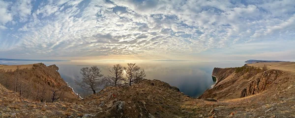 Bajkál-tó természetvédelmi ladscapes / Olkhon island — Stock Fotó