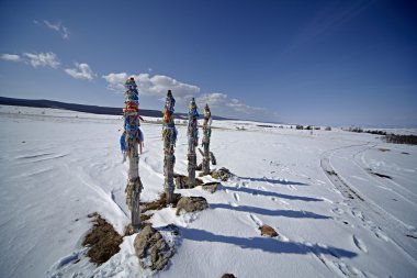 Baykal Gölü doğa ladscapes / Olkhon Adası