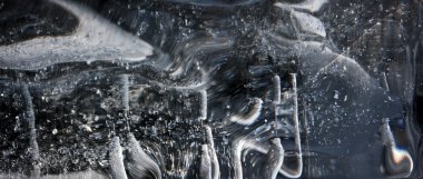 Baykal Gölü buz makro evren