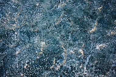 Baykal Gölü buz makro evren