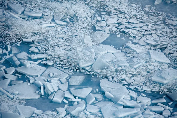 Universo de Macro de hielo del lago Baikal — Foto de Stock