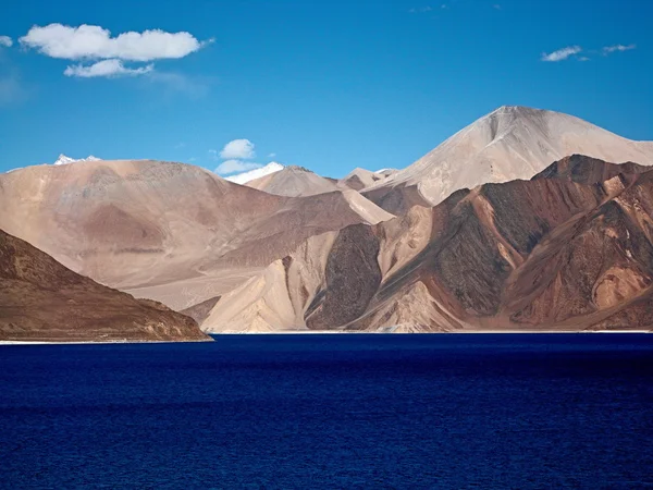喜马拉雅山自然景观西藏、 尼泊尔、 印度全景图 — 图库照片