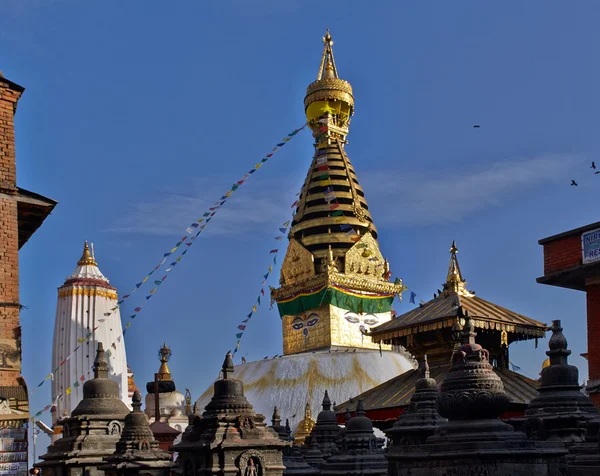 Architektura Himálaji v Nepálu — Stock fotografie