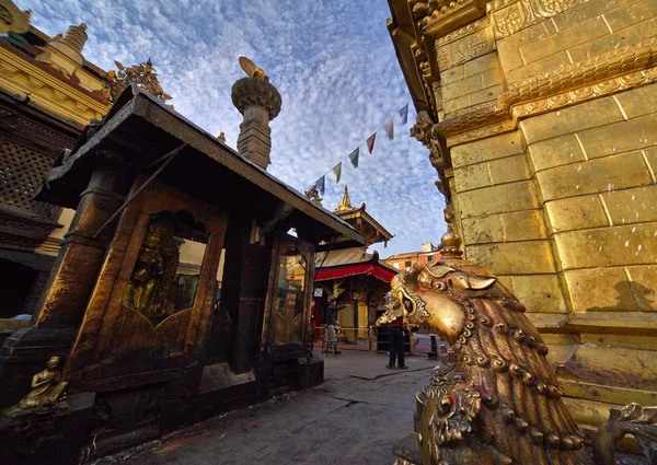 HIMALAYAS ARCHITECTURE IN NEPAL — Stock Photo, Image