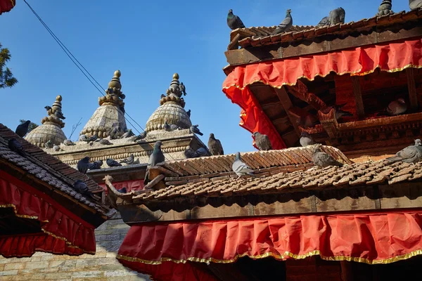 在尼泊尔的喜马拉雅山建筑 — 图库照片
