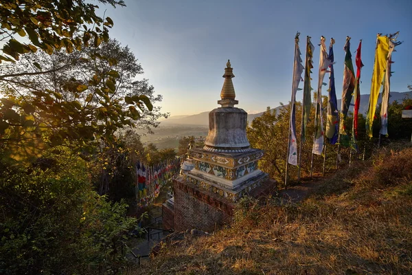 ARQUITECTURA HIMALAYAS EM NEPAL — Fotografia de Stock