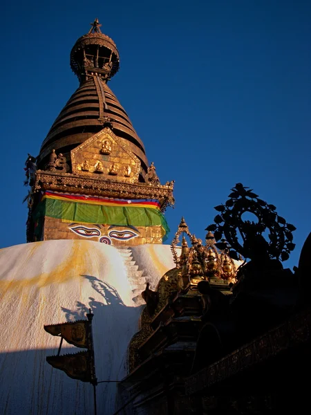 ARQUITECTURA DE HIMALAYAS EN NEPAL — Foto de Stock