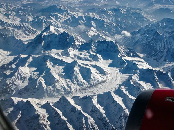 Panoramy Himalajów przyroda krajobrazy Tybet, Nepal, Indie Zdjęcia Stockowe bez tantiem