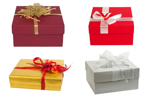 Caja de regalo. Conjunto . —  Fotos de Stock