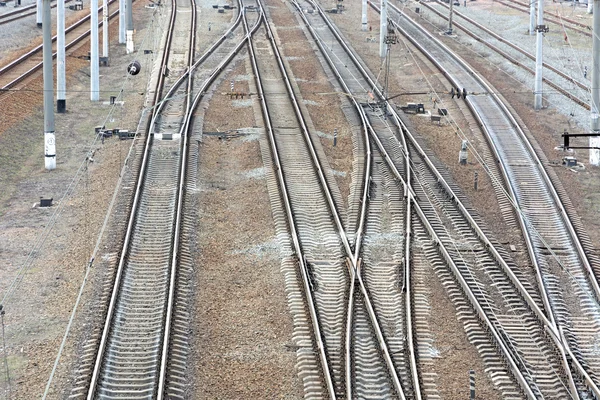 Railway tracks. — Stock Photo, Image