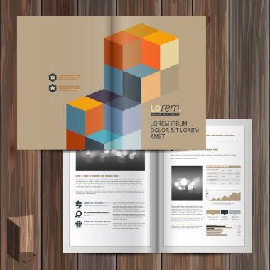 Broşür şablon tasarımı
