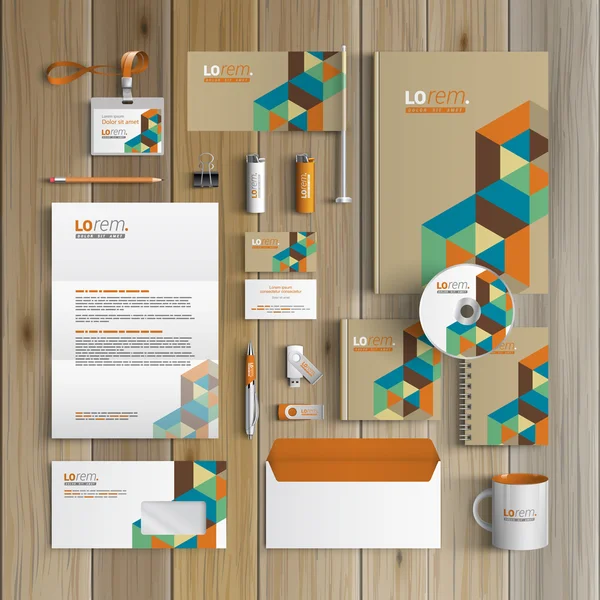 Stationery template design Stock Vector Image by ©Kenterville 74102857